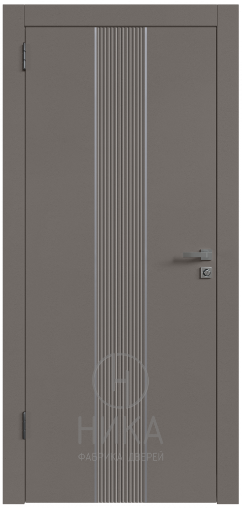 смоки шагрень,алюминиевый молдинг серый