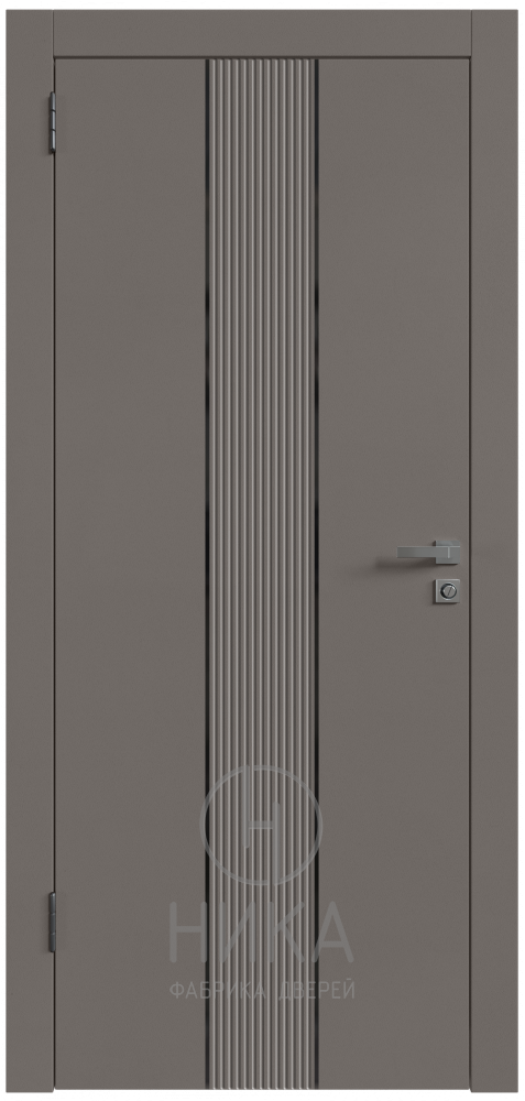 смоки шагрень,алюминиевый молдинг черный